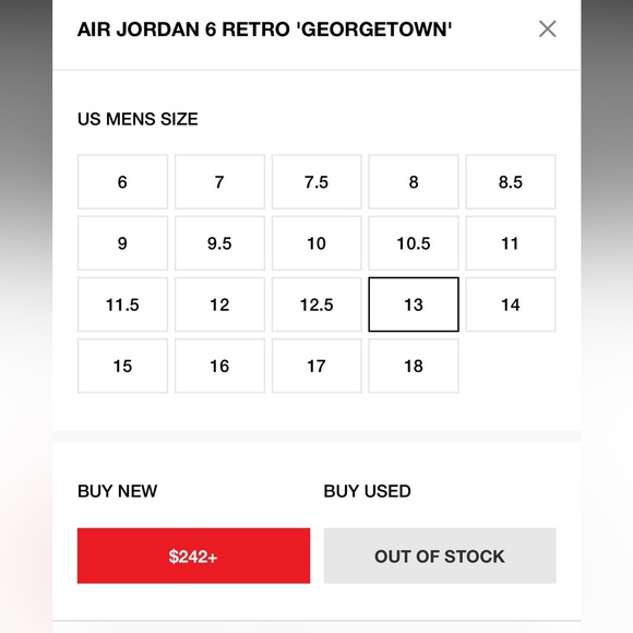 Size 13 Jordan’s 6s - Picture 2 of 2